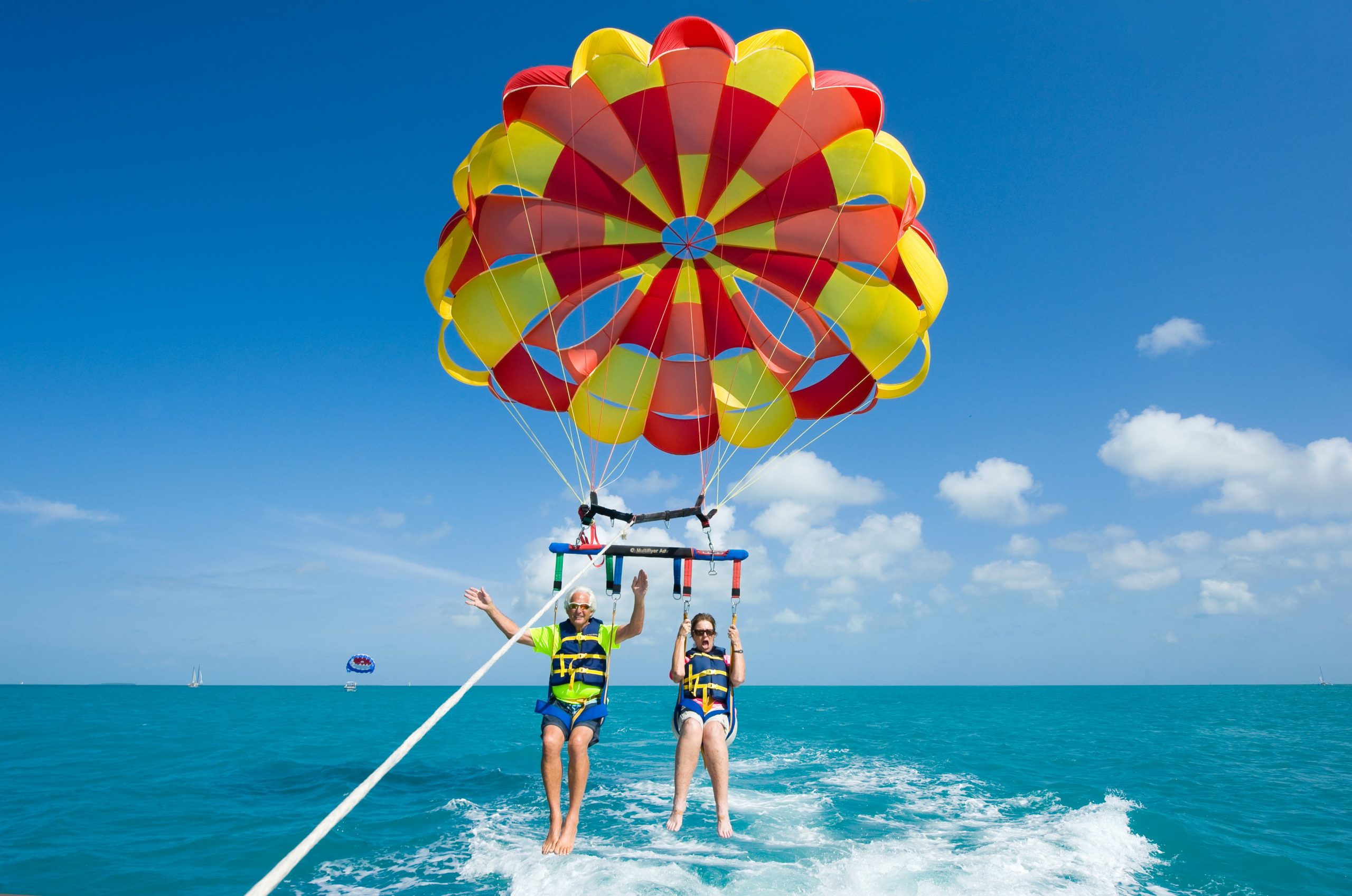 aventura en parasail