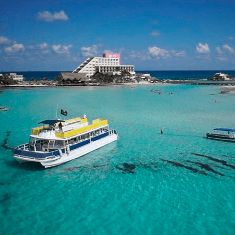 catamaran ilimitado a isla mujeres