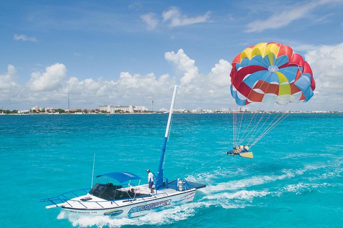 parasailing cancun