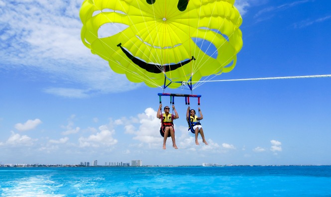 tour en paracaidas cancun