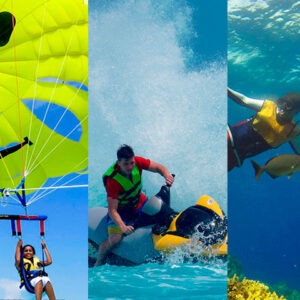 wave runner y parasailing